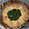 El cooksnap de Mónica Casado Folgado cuando hizo Galette de setas y trigueros.