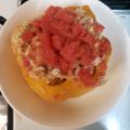 Phillip Dietz 's cooksnap of when they made Cheesy Piggy crockpot stuffed peppers.