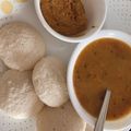 pooja sagar's cooksnap of when they made Idli sambar.