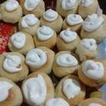 El cooksnap de Adriana Valderrama cuando hizo Pajaritos Dulces!! O Pancitos Dulces con Merengue😋.