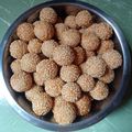 Cooksnap dari Mama Nuna April untuk resep KECIPUT renyah a.k.a onde2 mini