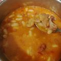 El cooksnap de Oscar cuando hizo Judías blancas con chorizo con thermomix.