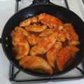 Christian McCowan's cooksnap of when they made Spicy sticky sweet chicken breasts.