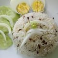 Cooksnap Dr. Zie Azizah semasa beliau membuat Nasi dagang basmathi #Umie.