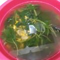 Cooksnap dari Dapur Erna untuk resep sayur kunci bayam (bening)