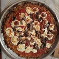 El cooksnap de Naty Tamburelli cuando hizo Pizza de zanahoria light.
