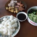 Cooksnap của Liêu Trai khi họ làm theo món Bún đậu mắm tôm