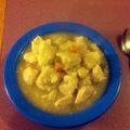Dawn 's cooksnap of when they made old fashioned chicken n dumplins.