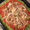 El cooksnap de Cristina Flores Garrido cuando hizo Pizza base de brócoli 🍕🥦.