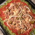 El cooksnap de Cristina Flores Garrido cuando hizo Pizza base de brócoli 🍕🥦.