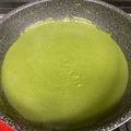 El cooksnap de Luis Felipe Olivares Poggi cuando hizo Salsa pesto.