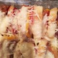 Léránt Hajnalka Cooksnap-ja, amikor elkészítette a(z) Magyaros rakott bundás zsemle receptet.