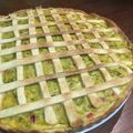 El cooksnap de Luisana Long Espiga cuando hizo Tarta de zapallitos.