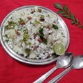 सुशीलाम३०७जीमेल.कॉम का कुकस्नैप जब उन्होंने आलू साबूदाना खिचड़ी (Aloo Sabudana Khichdi Recipe in Hindi) बनाया था।