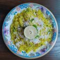Hema Wane's cooksnap of when they made कांदेपोहे (kandepohe recipe in marathi).