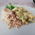El cooksnap de Alicia Sanchez Diaz cuando hizo Pollo al curry con arroz.