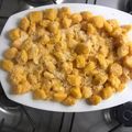 El cooksnap de Anita Heredia cuando hizo Ñoquis de calabaza o gnocchi di zucca.