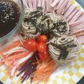 รูป Cooksnap ของ sari เมื่อเขาทำ บะหมี่เย็น สูตรสำเร็จรูปแทบทุกอย่าง