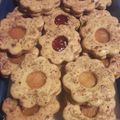 Harkály Mària Cooksnap-ja, amikor elkészítette a(z) Diós borzas linzer receptet.