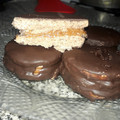 El cooksnap de Mariana Majo Salguero cuando hizo Alfajores marplatenses.