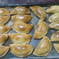 El cooksnap de monica cuando hizo “Empanadas Chilenas” (Empanadas de Pino).