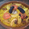 El cooksnap de Cesar Hortelano cuando hizo Arroz al horno.