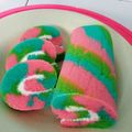 Cooksnap dari Elvira Dwi Lestari untuk resep Roti gulung rainbow kukus