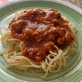 El cooksnap de Quir Segura cuando hizo Pasta a la bolognesa GF.