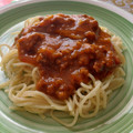 El cooksnap de Quir Segura cuando hizo Pasta a la bolognesa GF.