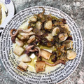 El cooksnap de joaquinde la cruz cuando hizo Espaguetis de calabacín a la marinera.