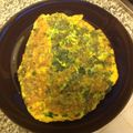 El cooksnap de Horacio cuando hizo Tortilla de espinacas, la más rica del mundo.