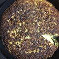 El cooksnap de Paula Gomez cuando hizo Tortilla coliflor.