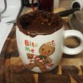 Amanda's cooksnap of when they made Microwave fudgy brownie mug cake.