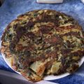 El cooksnap de Betzabeth Diaz Arriagadañ cuando hizo Tortilla de Acelga.
