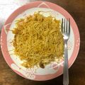 Cooksnap Dapur Yusfarisyia semasa beliau membuat Bihun Goreng Viral(12 sudu teh Gula).