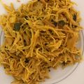 Pooja Singh's cooksnap of when they made Egg sevai upma.