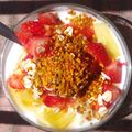 El cooksnap de Carmeta cuando hizo Fresas, cerezas, queso batido y cereales.