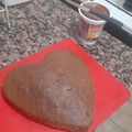 El cooksnap de Emilse Palma cuando hizo Bizcochuelo de chocolate.