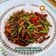 Cooksnap Mahadiah semasa beliau membuat Kacang Panjang & Bilis Goreng.
