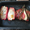 El cooksnap de Susana cuando hizo Berenjenas y pimientos rellenos al horno.