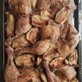 El cooksnap de ulises_elgrande cuando hizo Muslos de pollo con romero y manzana al horno.