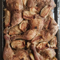 El cooksnap de ulises_elgrande cuando hizo Muslos de pollo con romero y manzana al horno.