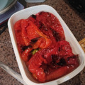 El cooksnap de Lourdes Pajares Aparicio cuando hizo Pimientos rojos asados en freidora de aire.