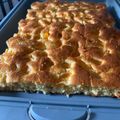 Gabriella Cseh-Orbán Cooksnap-ja, amikor elkészítette a(z) Őszibarackos kevert süti receptet.