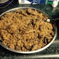 Cooksnap dari Putri Anugrah untuk resep Dendeng Ragi ( Daging bumbu Serundeng )