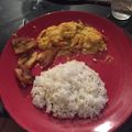 El cooksnap de Janlys Rodriguez cuando hizo Camarones en salsa curry.