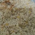 El cooksnap de wanda Lebron cuando hizo Arroz de maíz con queso.
