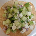 El cooksnap de LuzMa SG cuando hizo Ceviche de queso panela.
