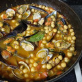 El cooksnap de tai-paz cuando hizo Guiso de garbanzos con almejas.