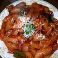 Sonu 's cooksnap of when they made Indian style pasta.
